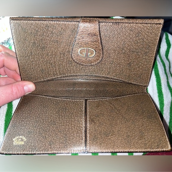 EUC AUTH Gucci Sherry Line Leather Wallet *VINTAGE* - Picture 4 of 6